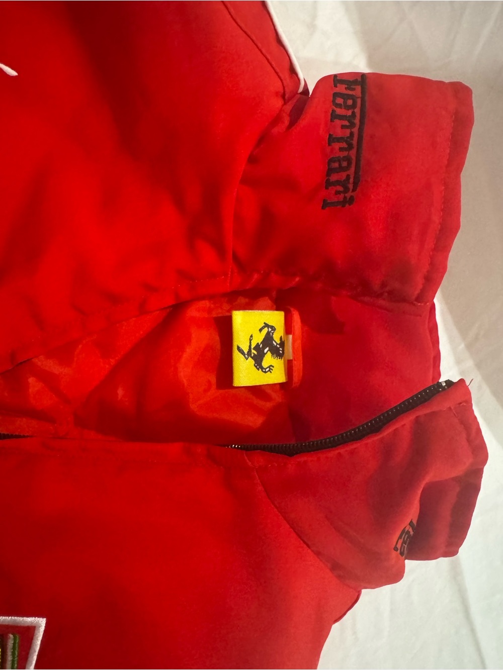 Ferrari Red Padded Racing Jacket - Picture 4 of 4